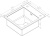Мойка кухонная Zorg Inox Glass GL-6051-WHITE-BRONZE белое стекло Мойка кухонная Zorg Inox Glass GL-6051-WHITE-BRONZE белое стекло