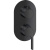 Смеситель для ванны Webert DoReMi DR860101560 с внутренней частью, черный матовый