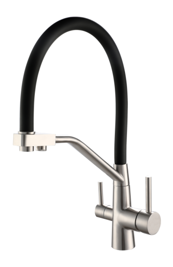 Смеситель для кухни Esko Kitchen K25 B с подключением к фильтру