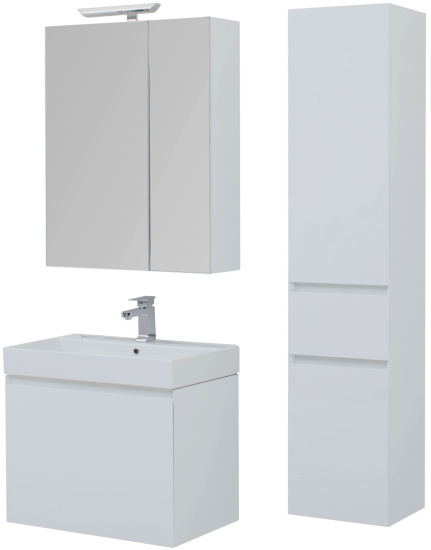 Мебель для ванной Aquanet Йорк 70 белая