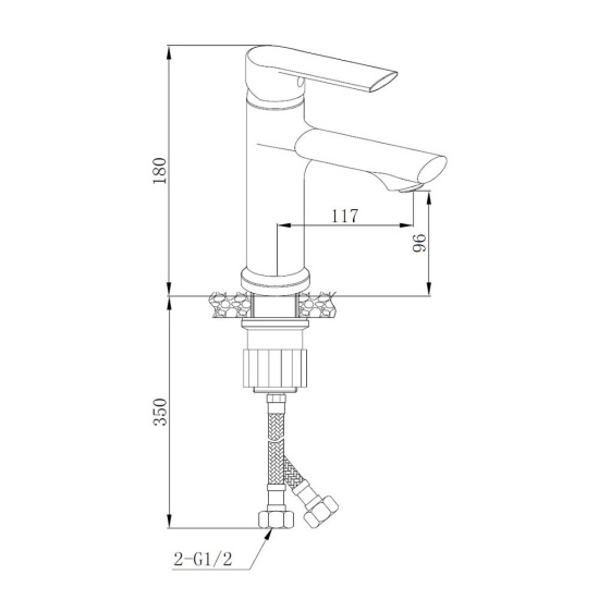 Смеситель для раковины Boch mann Stella BM8725