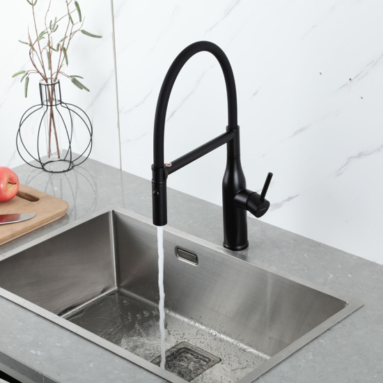 Смеситель для кухни Gappo G4098-26, черный