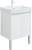 Тумба с раковиной Aquanet Nova Lite 60 белый глянец, с дверками
