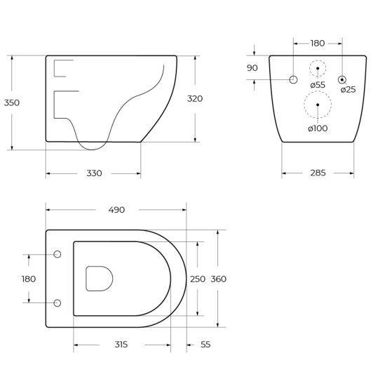 Инсталляция Grohe Rapid SL 38772001 с кнопкой + унитаз подвесной BelBagno Uno BB5177CH-TOR/SC