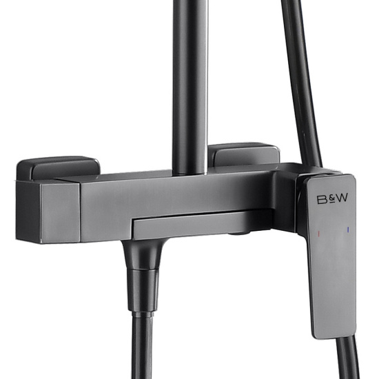 Душевая стойка Black&White Universe 8500MG