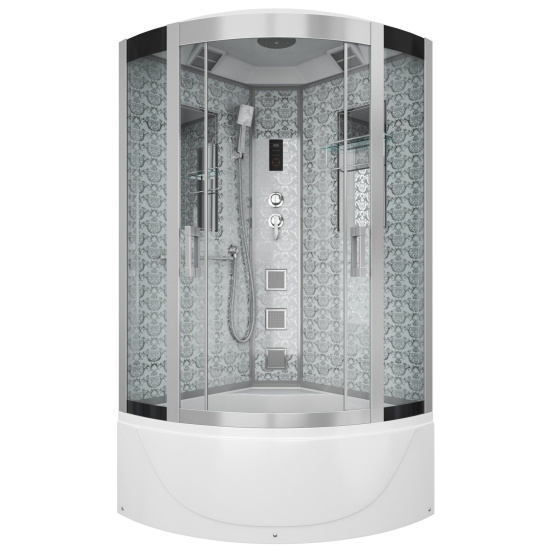 Душевая кабина Niagara Lux NG-7790W хром, металлик