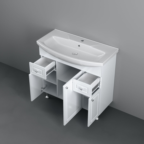 Тумба с раковиной Damixa RedBlu Palace One 85