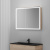 Зеркало-шкаф Sancos Mirror 100 дуб галифакс натуральный, с LED подсветкой