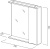 Зеркало BelBagno Marino 70 R