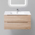 Тумба с раковиной BelBagno Etna 90 rovere bianco
