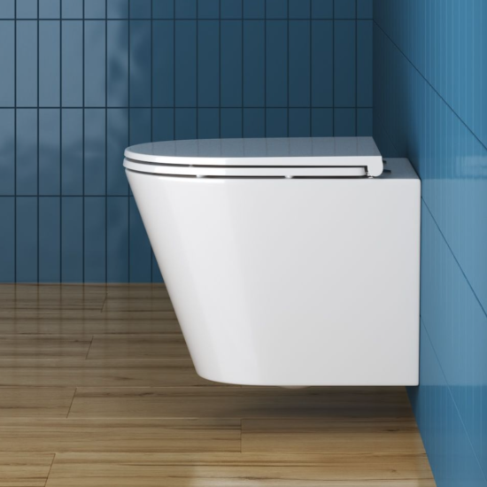 Унитаз подвесной BelBagno Tre BB8001CHR/SC