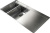 Мойка кухонная Reginox Nevada 18x30 LUX OKG left L сталь