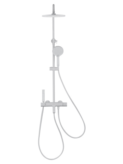 Душевая стойка Wonzon & Woghand The One WW-B3094-MW с термостатом