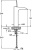 Смеситель для раковины VitrA T4 A42477EXP