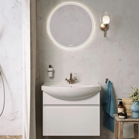 Тумба с раковиной Aqwella Rodos 65 подвесная