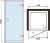 Душевая дверь в нишу Weltwasser WW800 800K1-80