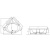 Акриловая ванна Vitra Concept 150x150