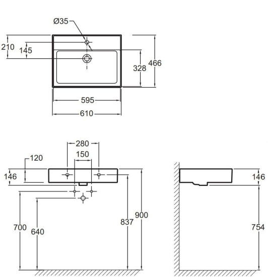 Тумба с раковиной Jacob Delafon Tolbiac 60 дуб давос натуральный