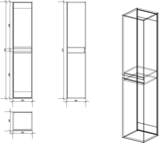 Пенал Alvaro Banos Toledo 35 дуб кантенбери