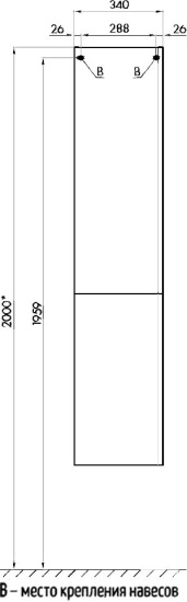 Пенал Aquaton Беверли L