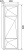 Шкаф Marka One Romb 30П white, L