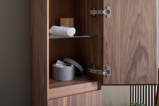 Пенал Aquanet Йорк 35 орех