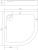 Поддон для душа Good Door Раунд R 90x90