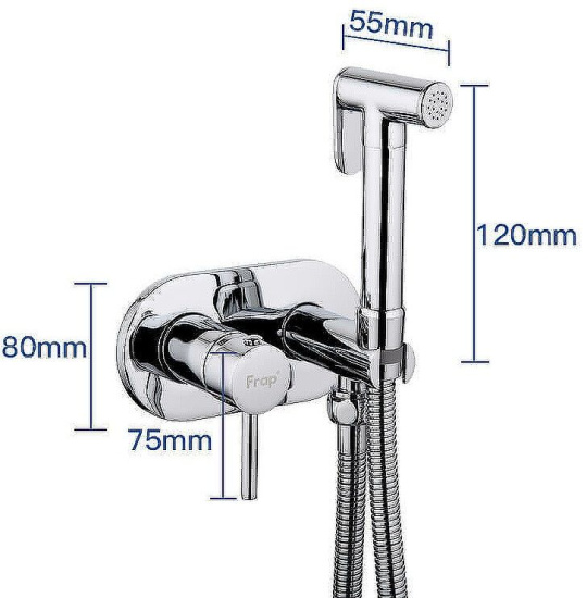 Гигиенический душ Frap F7505 со смесителем