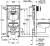 Инсталляция Grohe Solido 39191000 подвесной унитаз + кнопка