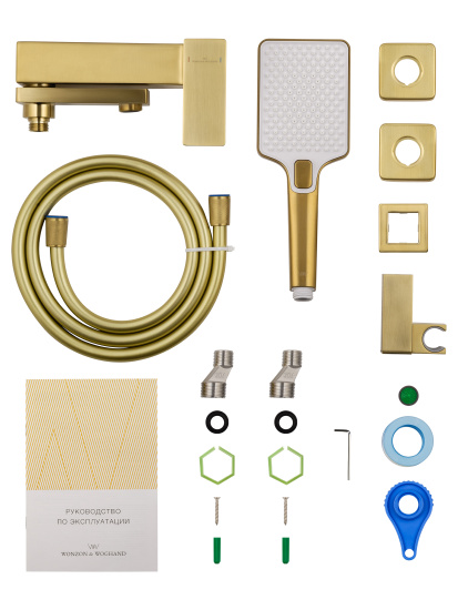 Смеситель для ванны Wonzon & Woghand Cube 2.0 WW-88037068-BG
