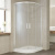 Душевой уголок Vegas Glass ZS-F 90*80 01 10 профиль белый, стекло сатин Душевой уголок Vegas Glass ZS-F 90*80 01 10 профиль белый, стекло сатин