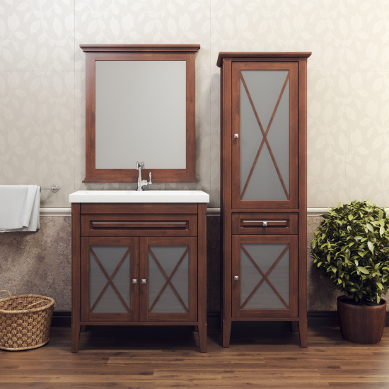 Пенал Opadiris Палермо R светлый орех