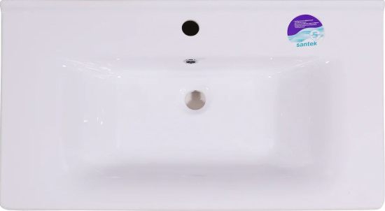 Тумба с раковиной ASB-Mebel Бари 80-2.2 белая