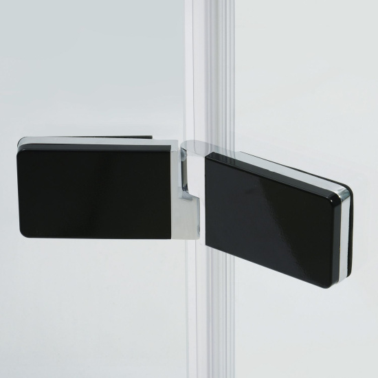 Душевой уголок Wasserkraft Aller 10H06LBLACK MATT 120x80 см