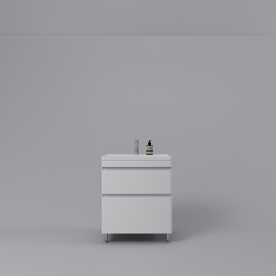 Тумба с раковиной Style Line Атлантика 70 Люкс антискрейч, Plus напольная