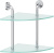 Полка Ellux Elegance ELE 053 2-ярусная угловая, 30 см Полка Ellux Elegance ELE 053 2-ярусная угловая, 30 см