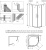 Душевой уголок Radaway Idea Black PDD 100х100