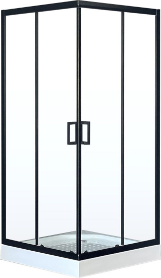 Душевой уголок Royal Bath HP RB90HP-T-BL 90x90 с поддоном