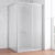 Душевой уголок Vegas Glass ZP+ZPV 120*100 07 10 профиль матовый хром, стекло сатин Душевой уголок Vegas Glass ZP+ZPV 120*100 07 10 профиль матовый хром, стекло сатин