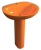 Раковина Arcus 6002 orange с пьедесталом