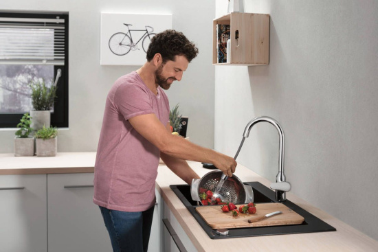 Смеситель для кухни Hansgrohe Focus M42 71800000 хром