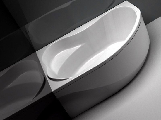 Акриловая ванна Aquanet Capri 160 см L