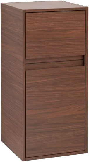 Тумба с раковиной Villeroy & Boch Antheus 100 american walnut, подвесная