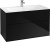 Мебель для ванной Villeroy & Boch Finion 100 glossy black lacquer, с настенным освещением Мебель для ванной Villeroy & Boch Finion 100 glossy black lacquer, с настенным освещением