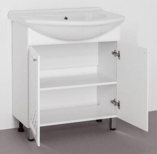 Мебель для ванной Style Line Канна 75 Люкс, белая