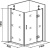 Душевой уголок Good Door Saturn WTW+SP правый 140х80х185 см Душевой уголок Good Door Saturn WTW+SP правый 140х80х185 см