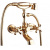 Смеситель для ванны Kaiser Carlson Style 44222-3/44223-3 Gold