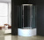 Душевой уголок Royal Bath RB 90BK-T-CH с поддоном