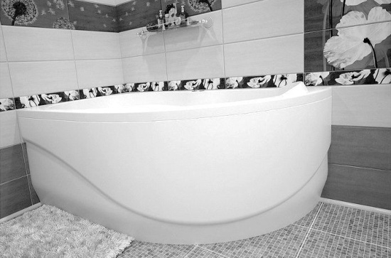 Акриловая ванна Aquanet Graciosa 150 см L