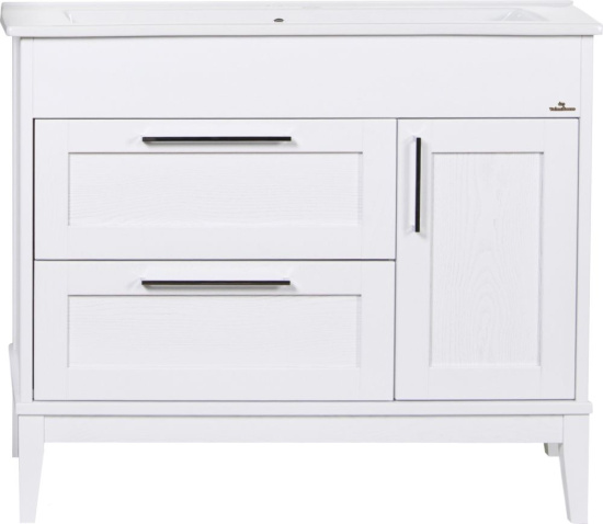 Зеркало ValenHouse Эйвори 105 белое